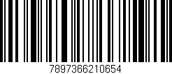 Código de barras (EAN, GTIN, SKU, ISBN): '7897366210654'