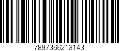 Código de barras (EAN, GTIN, SKU, ISBN): '7897366213143'