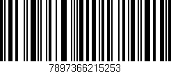 Código de barras (EAN, GTIN, SKU, ISBN): '7897366215253'