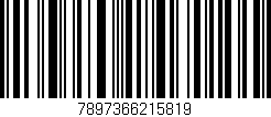 Código de barras (EAN, GTIN, SKU, ISBN): '7897366215819'