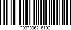 Código de barras (EAN, GTIN, SKU, ISBN): '7897366216182'