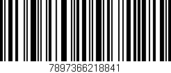 Código de barras (EAN, GTIN, SKU, ISBN): '7897366218841'