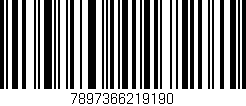 Código de barras (EAN, GTIN, SKU, ISBN): '7897366219190'