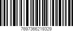 Código de barras (EAN, GTIN, SKU, ISBN): '7897366219329'