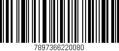 Código de barras (EAN, GTIN, SKU, ISBN): '7897366220080'