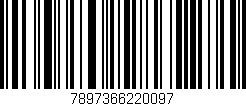 Código de barras (EAN, GTIN, SKU, ISBN): '7897366220097'