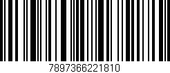 Código de barras (EAN, GTIN, SKU, ISBN): '7897366221810'