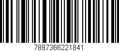 Código de barras (EAN, GTIN, SKU, ISBN): '7897366221841'