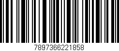 Código de barras (EAN, GTIN, SKU, ISBN): '7897366221858'