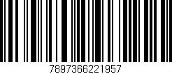Código de barras (EAN, GTIN, SKU, ISBN): '7897366221957'