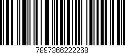 Código de barras (EAN, GTIN, SKU, ISBN): '7897366222268'