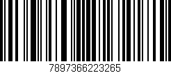 Código de barras (EAN, GTIN, SKU, ISBN): '7897366223265'