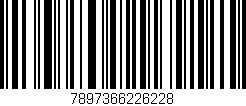 Código de barras (EAN, GTIN, SKU, ISBN): '7897366226228'