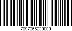 Código de barras (EAN, GTIN, SKU, ISBN): '7897366230003'