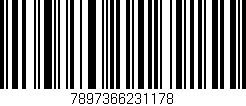 Código de barras (EAN, GTIN, SKU, ISBN): '7897366231178'