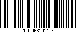 Código de barras (EAN, GTIN, SKU, ISBN): '7897366231185'