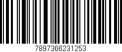 Código de barras (EAN, GTIN, SKU, ISBN): '7897366231253'