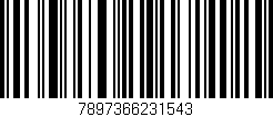 Código de barras (EAN, GTIN, SKU, ISBN): '7897366231543'