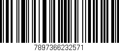 Código de barras (EAN, GTIN, SKU, ISBN): '7897366232571'