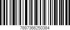 Código de barras (EAN, GTIN, SKU, ISBN): '7897366250384'