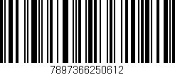 Código de barras (EAN, GTIN, SKU, ISBN): '7897366250612'