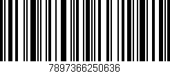 Código de barras (EAN, GTIN, SKU, ISBN): '7897366250636'