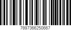 Código de barras (EAN, GTIN, SKU, ISBN): '7897366250667'