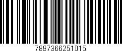 Código de barras (EAN, GTIN, SKU, ISBN): '7897366251015'