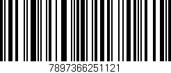 Código de barras (EAN, GTIN, SKU, ISBN): '7897366251121'