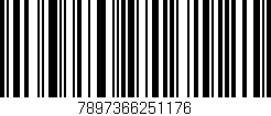 Código de barras (EAN, GTIN, SKU, ISBN): '7897366251176'