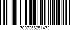 Código de barras (EAN, GTIN, SKU, ISBN): '7897366251473'