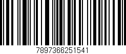 Código de barras (EAN, GTIN, SKU, ISBN): '7897366251541'