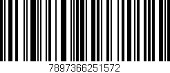 Código de barras (EAN, GTIN, SKU, ISBN): '7897366251572'