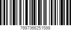 Código de barras (EAN, GTIN, SKU, ISBN): '7897366251589'