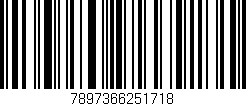 Código de barras (EAN, GTIN, SKU, ISBN): '7897366251718'