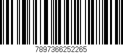 Código de barras (EAN, GTIN, SKU, ISBN): '7897366252265'