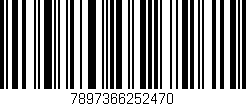 Código de barras (EAN, GTIN, SKU, ISBN): '7897366252470'
