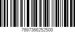 Código de barras (EAN, GTIN, SKU, ISBN): '7897366252500'