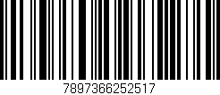 Código de barras (EAN, GTIN, SKU, ISBN): '7897366252517'