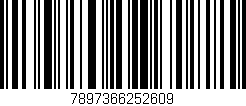 Código de barras (EAN, GTIN, SKU, ISBN): '7897366252609'