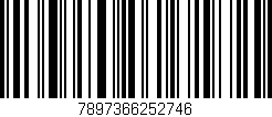Código de barras (EAN, GTIN, SKU, ISBN): '7897366252746'