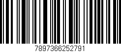 Código de barras (EAN, GTIN, SKU, ISBN): '7897366252791'
