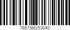 Código de barras (EAN, GTIN, SKU, ISBN): '7897366253040'