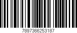Código de barras (EAN, GTIN, SKU, ISBN): '7897366253187'