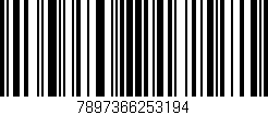 Código de barras (EAN, GTIN, SKU, ISBN): '7897366253194'