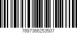 Código de barras (EAN, GTIN, SKU, ISBN): '7897366253507'