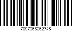 Código de barras (EAN, GTIN, SKU, ISBN): '7897366262745'