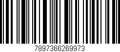 Código de barras (EAN, GTIN, SKU, ISBN): '7897366269973'