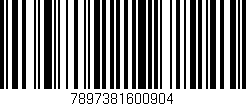 Código de barras (EAN, GTIN, SKU, ISBN): '7897381600904'