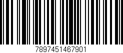 Código de barras (EAN, GTIN, SKU, ISBN): '7897451467901'